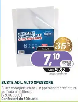 Buffetti Buste ad l alto spessore offerta