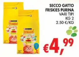 èccoMI Secco gatto Friskies Purina offerta