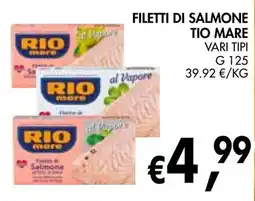 èccoMI Filetti di salmone Tio Mare offerta