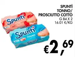 èccoMI Spunti tonno/prosciutto cotto offerta