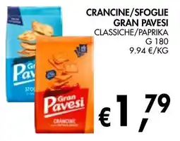 èccoMI Gran Pavesi crancine offerta