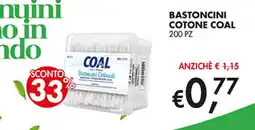 Superstore Coal Bastoncini Cotone Coal offerta