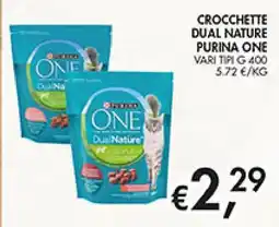 Superstore Coal Crocchette dual nature purina one offerta