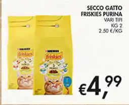 Superstore Coal Secco gatto Friskies Purina offerta