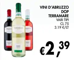 èccoMI Vini d'Abruzzo DOP Terramare offerta