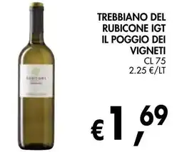 èccoMI Trebbiano del Rubicone IGT Il Poggio dei Vigneti offerta