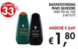 Superstore Coal Bagnoschiuma Pino Silvestre offerta