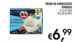 Coal Fiori di merluzzo Findus offerta
