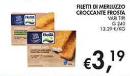 Coal Filetti di merluzzo croccante frostata offerta