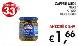 Coal Capperi medi neri offerta
