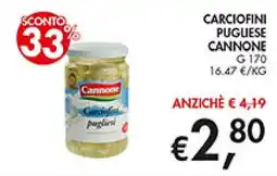 Coal Carciofini pugliesi Cannone offerta