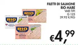 Coal Filetti di salmone Rio Mare offerta