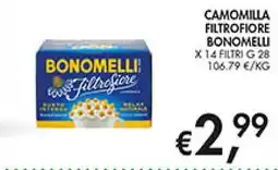 Coal Camomilla filtrofiore Bonomelli offerta