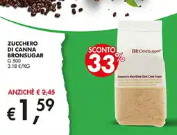 Coal Zucchero di canna Bronsugar offerta