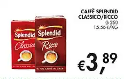 Coal Splendid Caffè Classico/Ricco offerta