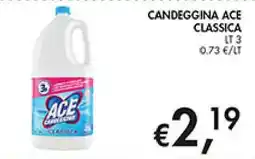 Superstore Coal Candeggina Ace Classica offerta