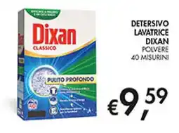 Superstore Coal Detersivo lavatrice Dixan polvere offerta