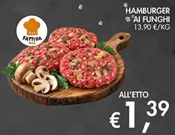 Coal Hamburger ai funghi offerta