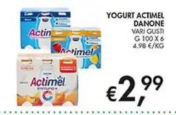 Coal Yogurt Actimel Danone offerta