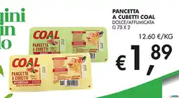 Coal Pancetta a cubetti Coal offerta