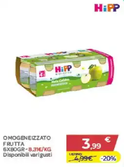 Bimbo Store HiPP Omogeneizzato Frutta offerta