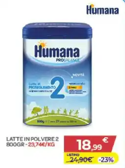 Bimbo Store Humana ProBalance 2 offerta
