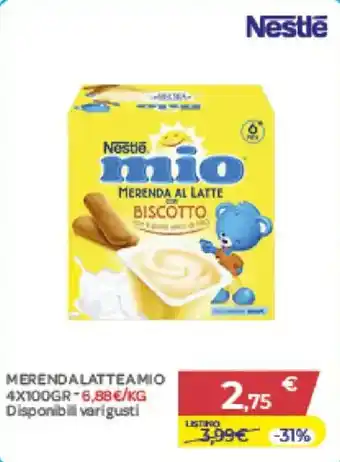 Merenda al latte mio