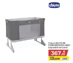 Bimbo Store Culla Next2 Me Forever Moon Grey offerta