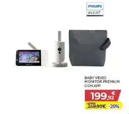 Bimbo Store Philips Avent Baby Video Monitor Premium con App offerta