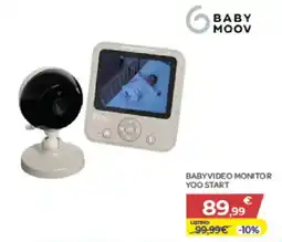Bimbo Store Babyvideo monitor Yoo Start Baby Moov offerta