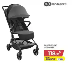 Bimbo Store Passeggino Nebo Grey Kinderkraft offerta