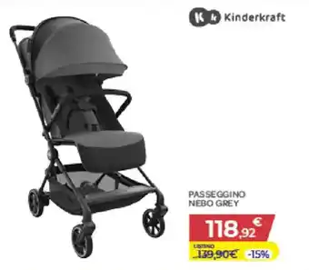 Passeggino Nebo Grey Kinderkraft