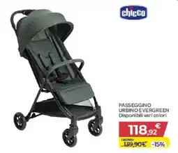 Bimbo Store Passeggino Urbino Evergreen chicco offerta