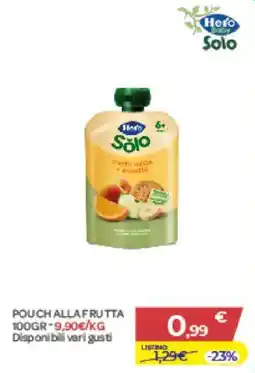 Bimbo Store Hero Solo Pouch alla frutta offerta