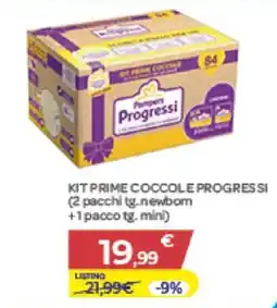 Bimbo Store Kit prime coccole progressi offerta