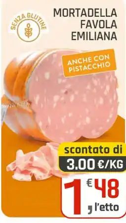 Supermercati Dok Mortadella Favola Emiliana offerta