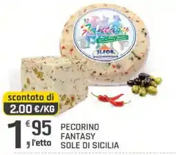 Supermercati Dok Pecorino Fantasy Sole di Sicilia offerta