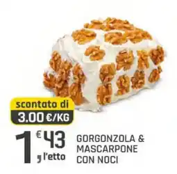 Supermercati Dok Gorgonzola & Mascarpone con Noci offerta