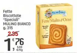 Supermercati Dok Fette Biscottate Speciali Mulino Bianco offerta