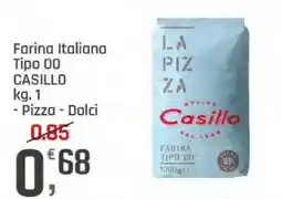 Supermercati Dok Farina Italiana Tipo 00 Casillo offerta