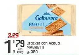 Supermercati Dok Cracker con Acqua Magretti offerta