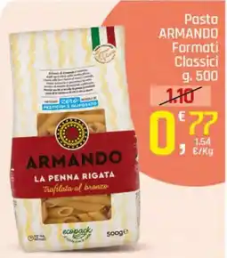 Supermercati Dok Pasta Armando La Penna Rigata offerta