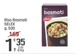 Supermercati Dok Riso Basmati SELEX offerta