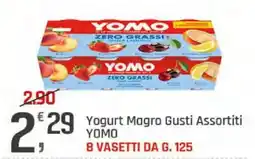 Supermercati Dok Yogurt Magro Gusti Assortiti YOMO offerta