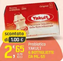Supermercati Dok Probiotico Yakult offerta