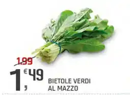 Supermercati Dok Bietole verdi al mazzo offerta