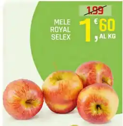 Supermercati Dok Mele Royal Selex offerta