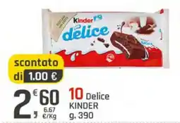 Supermercati Dok Kinder Delice offerta