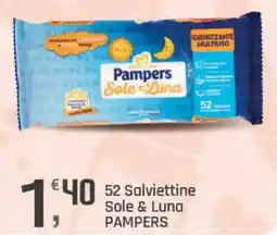 Supermercati Dok Salviettine Sole & Luna Pampers offerta