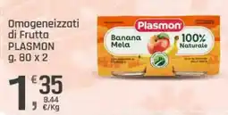 Supermercati Dok Omogeneizzati di Frutta PLASMON offerta